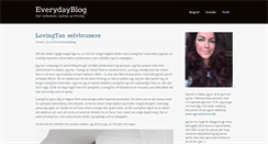 Desktop Screenshot of everydayblog.dk
